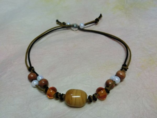 画像2: トンボ玉ブレスレット (2)