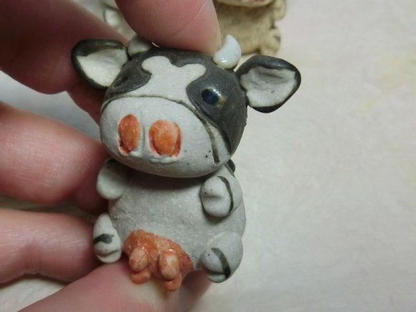 画像3: ちび親子うしセット (3)