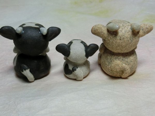 画像4: ちび親子うしセット (4)