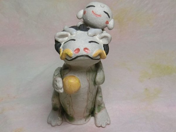 画像2: 地蔵を乗せた福来る龍 (2)