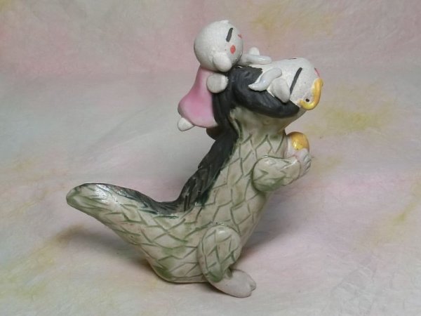 画像5: 地蔵を乗せた福来る龍 (5)