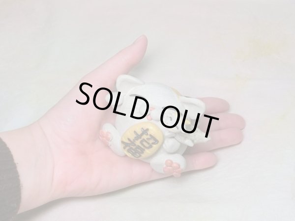 画像6: 龍を抱いた招き猫（三毛） (6)