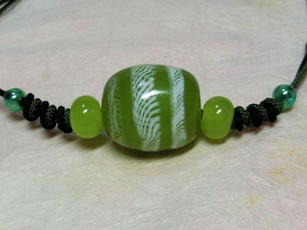 画像2: とんぼ玉ネックレス (2)