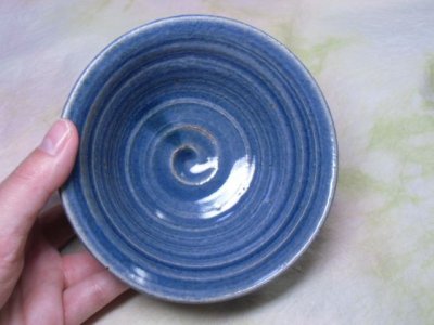 画像1: 茶碗（小・薄青）