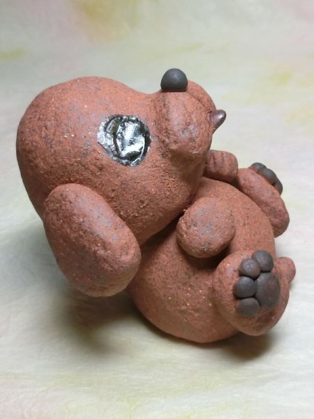 画像2: 寝ころびトイプードル (2)