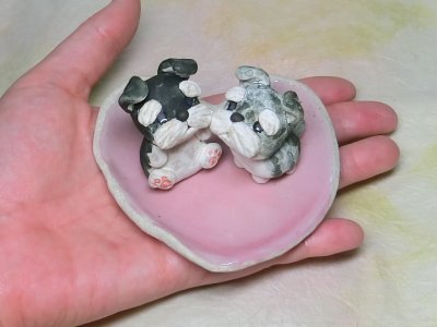 画像2: ちびシュナウザーセット