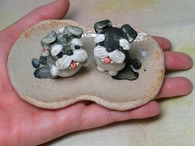 画像2: ちびシュナウザーセット