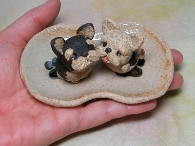 画像2: ちびヨークシャーテリアセット
