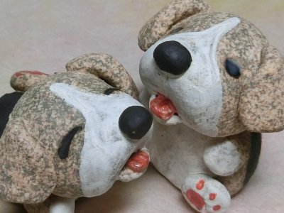 画像1: ちびビーグルセット