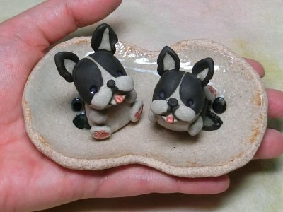 画像2: ちびボストンテリアセット