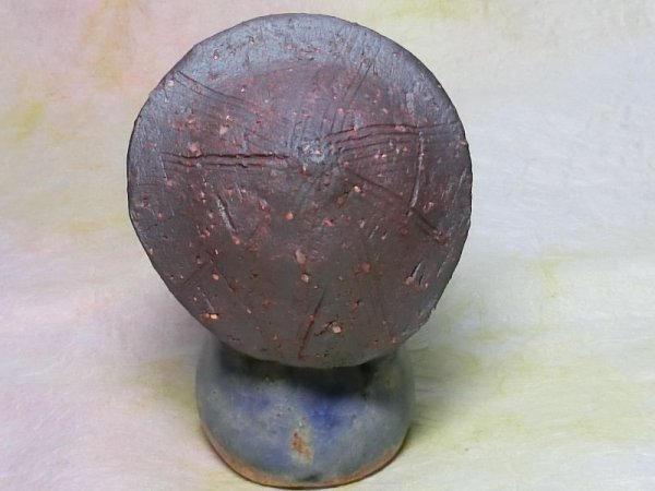 画像4: 幸せ柴犬だき笠地蔵（茶小） (4)