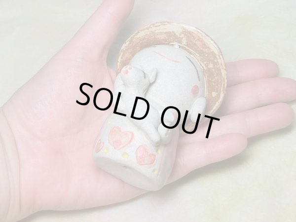 画像6: 幸せ馬だき笠地蔵（小） (6)