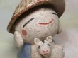 画像2: 幸せ馬だき笠地蔵（小） (2)